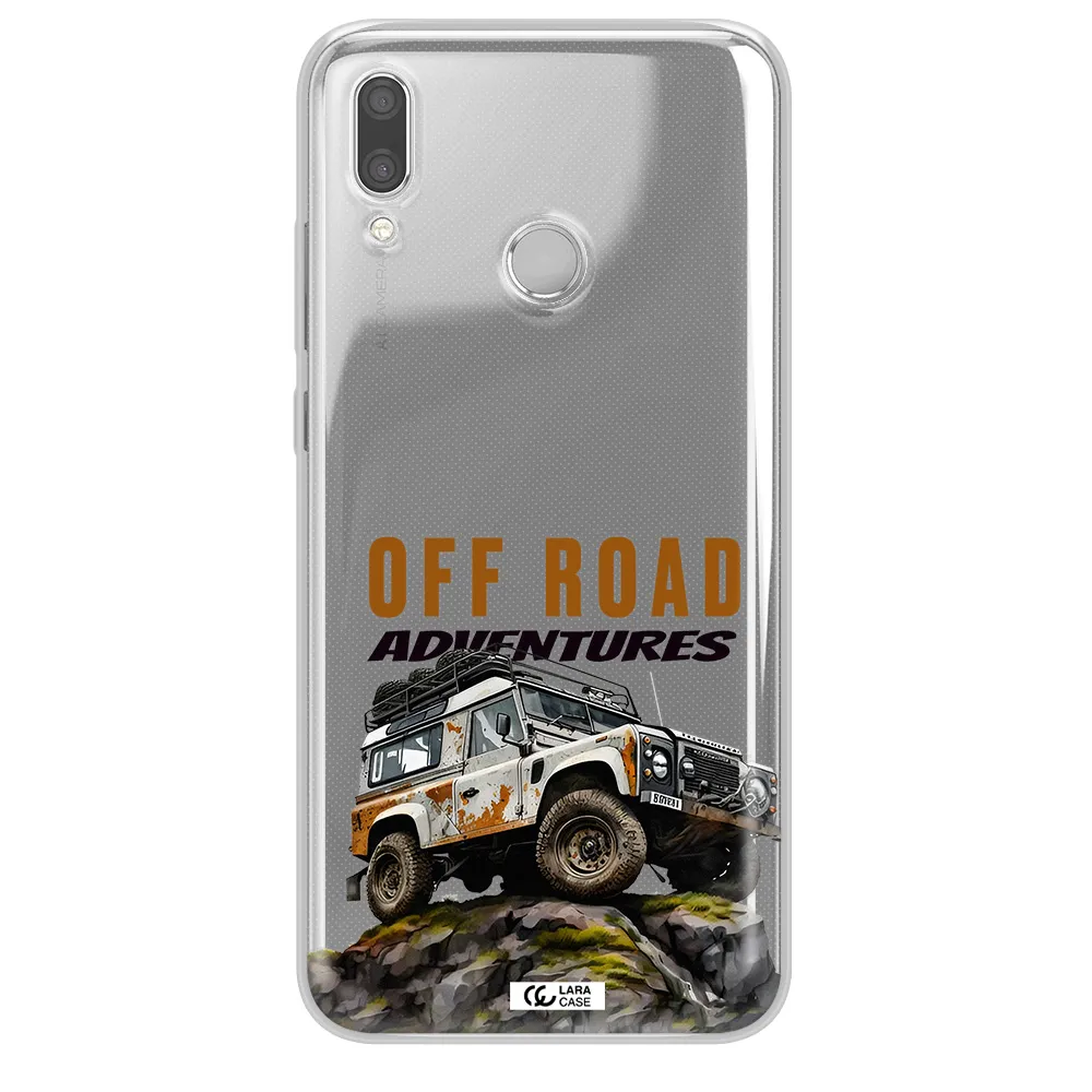 A Car With Rust On Top Huawei P Smart 2019 Clear Tpu Case