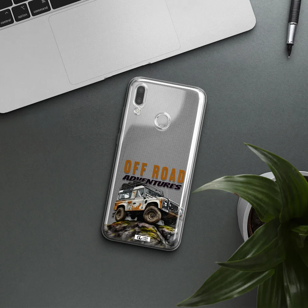 A Car With Rust On Top Huawei P Smart 2019 Clear Tpu Case