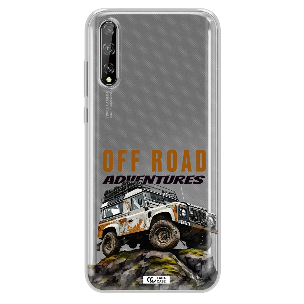 A Car With Rust On Top Huawei P Smart S Clear Tpu Case