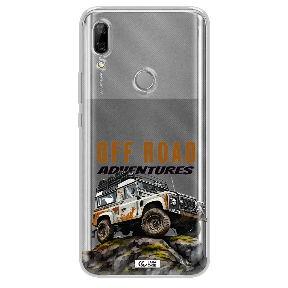 A Car With Rust On Top Huawei P Smart Z Clear Tpu Case
