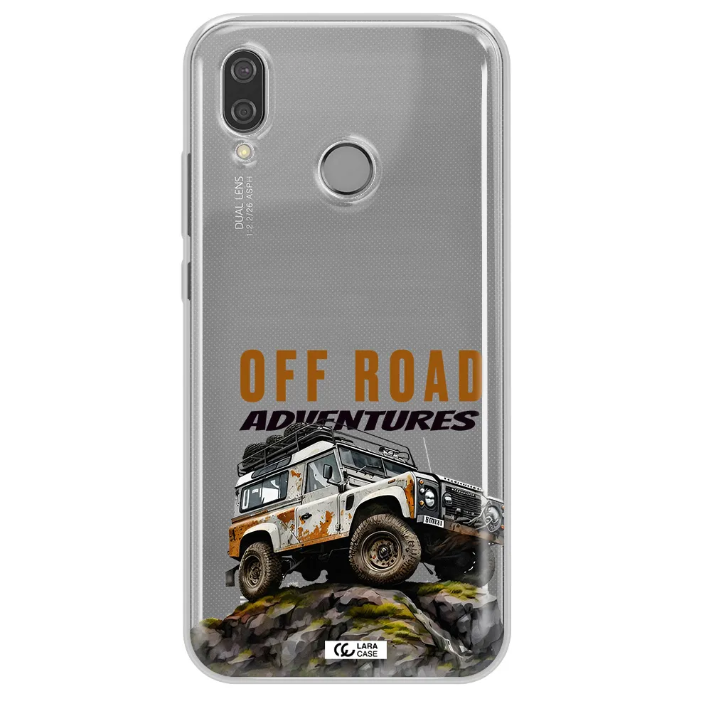 A Car With Rust On Top Huawei P20 Lite Clear Tpu Case