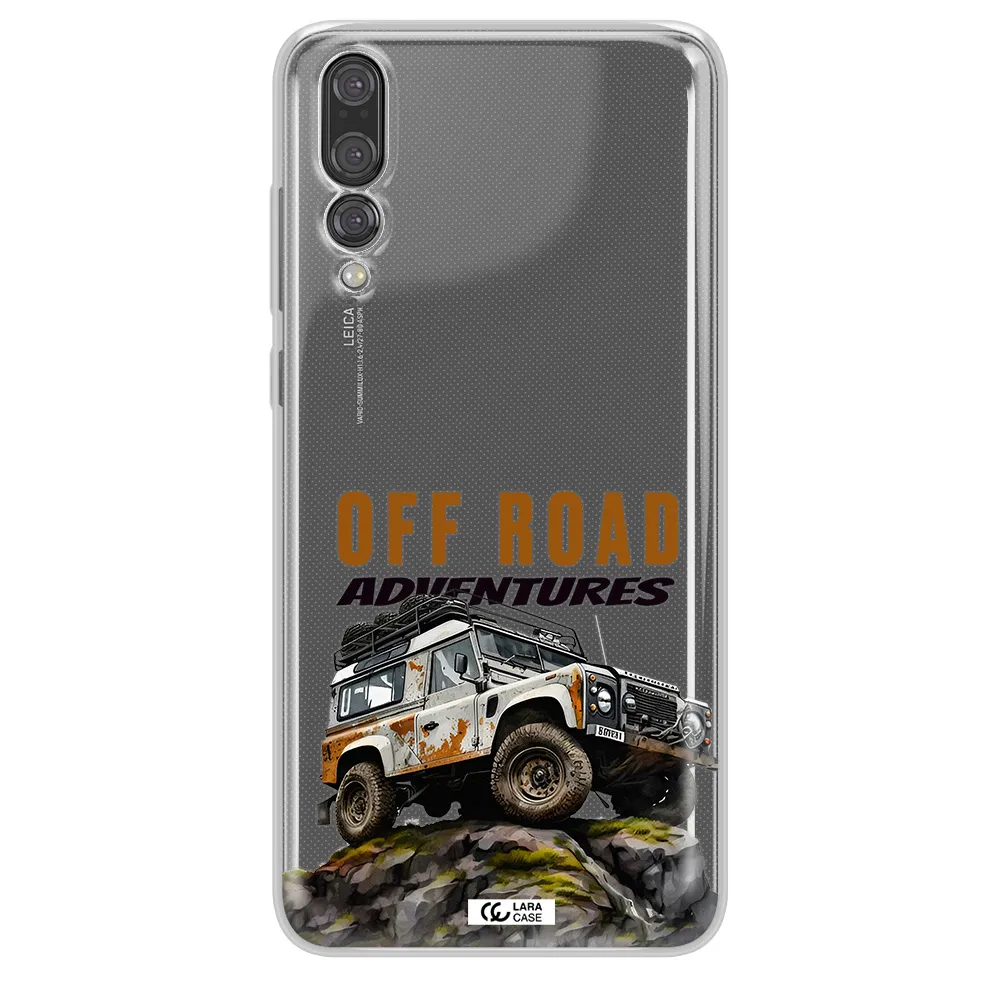 A Car With Rust On Top Huawei P20 Pro Clear Tpu Case