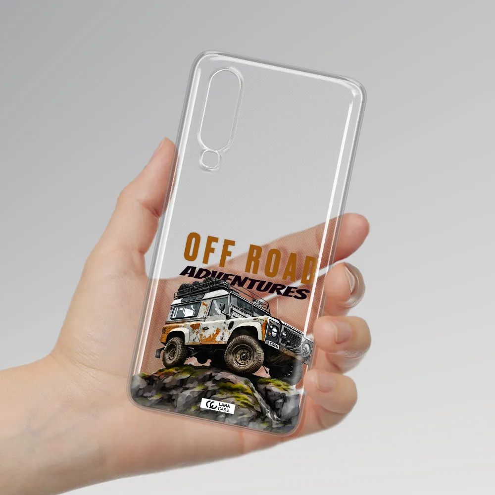 A Car With Rust On Top Huawei P30 Clear Tpu Case