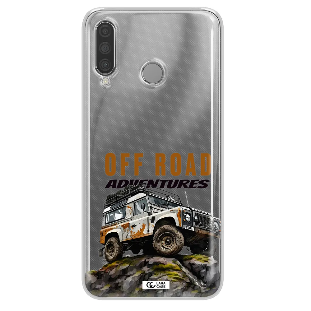 A Car With Rust On Top Huawei P30 Lite Clear Tpu Case