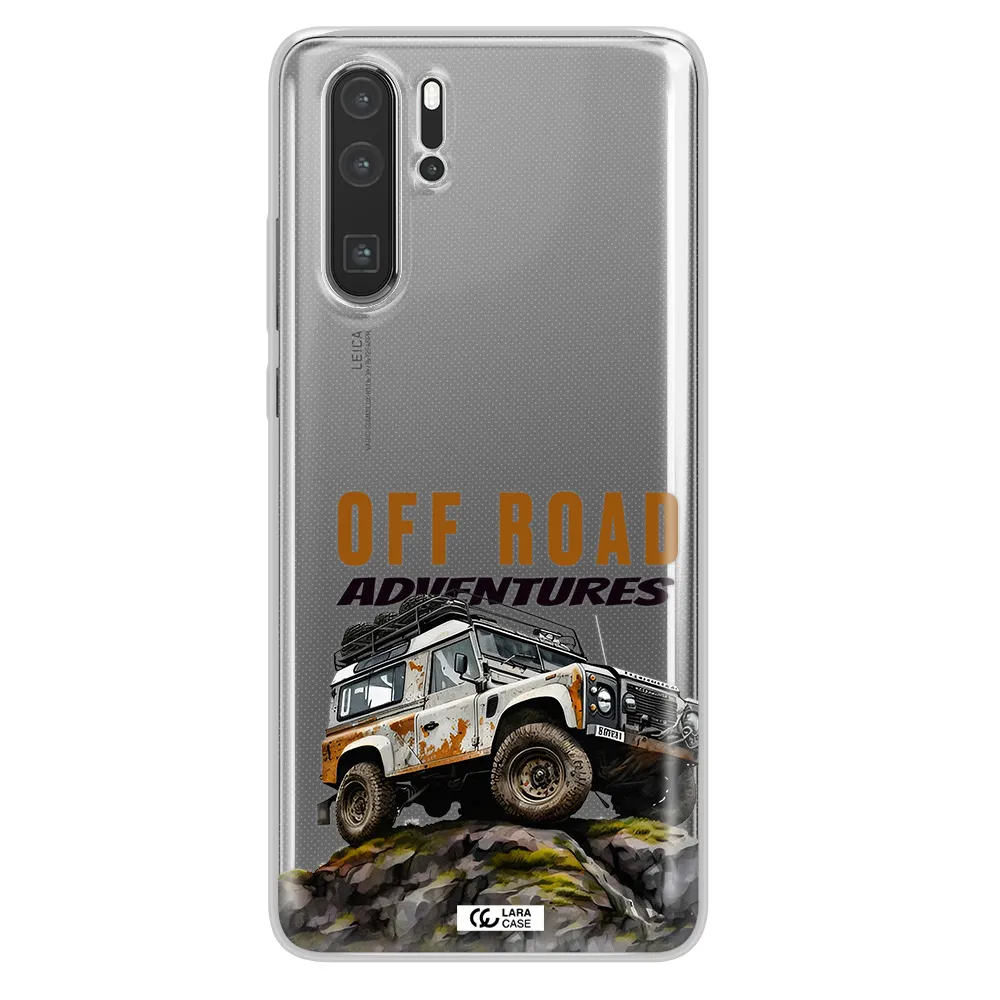 A Car With Rust On Top Huawei P30 Pro Clear Tpu Case
