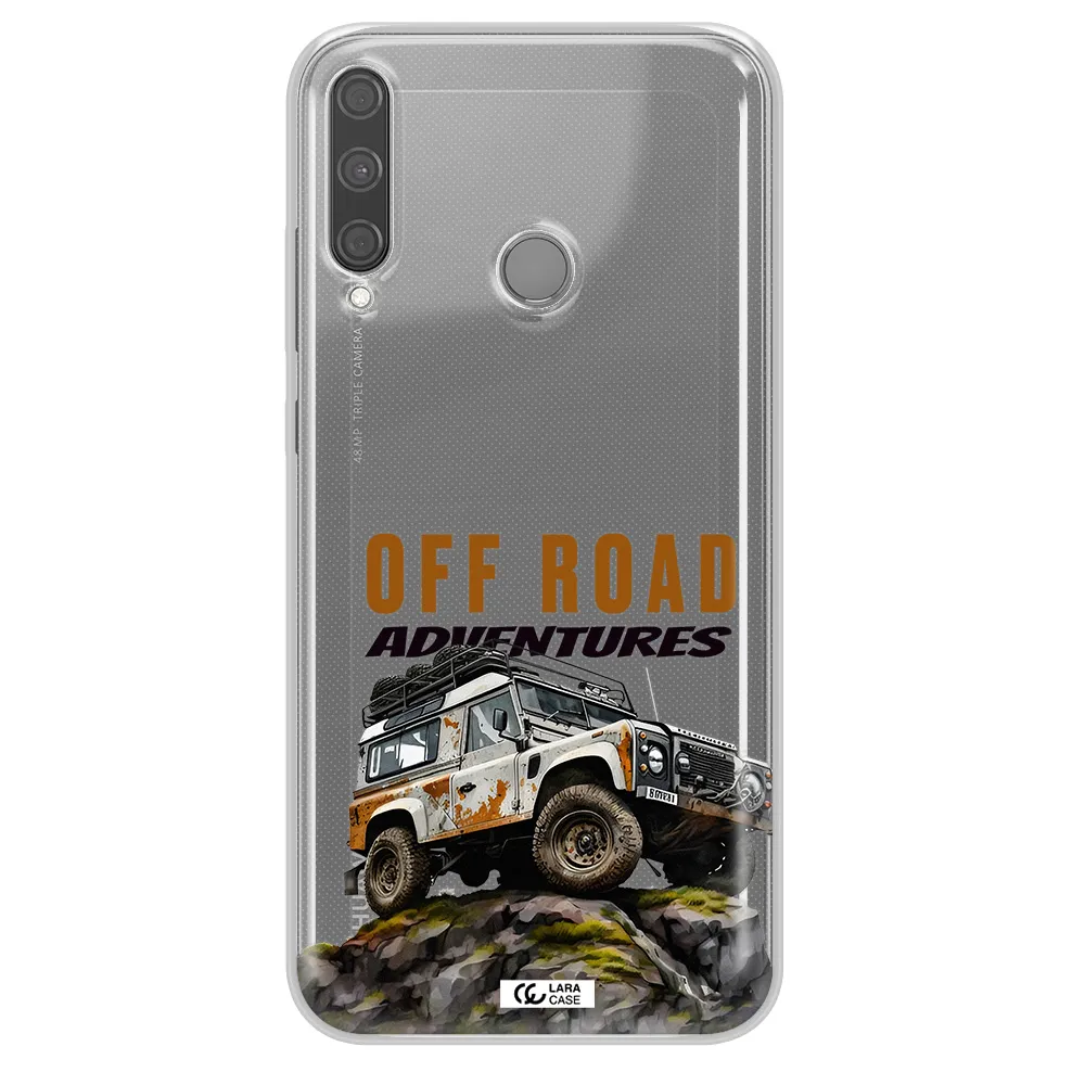 A Car With Rust On Top Huawei P40 Lite E Clear Tpu Case