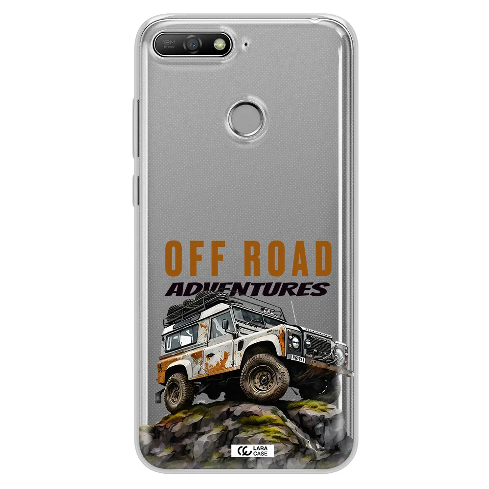 A Car With Rust On Top Huawei Y6 Prime 2018 Clear Tpu Case