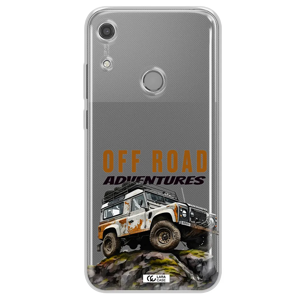 A Car With Rust On Top Huawei Y6S Clear Tpu Case