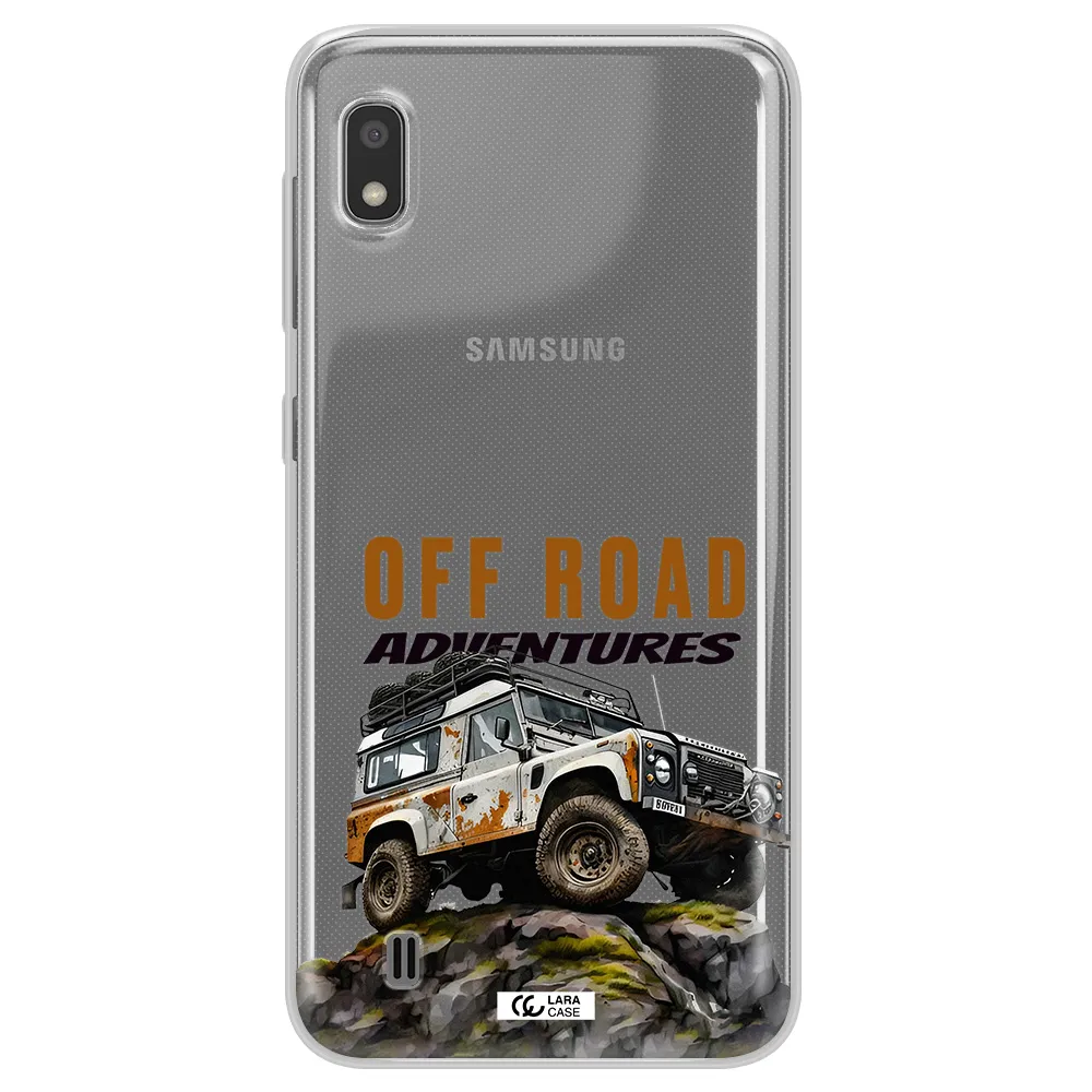 A Car With Rust On Top Samsung A10 Clear Tpu Case