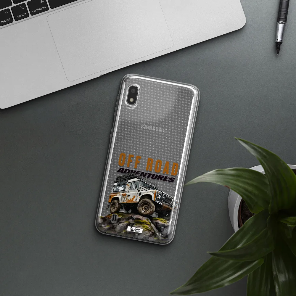 A Car With Rust On Top Samsung A10 Clear Tpu Case