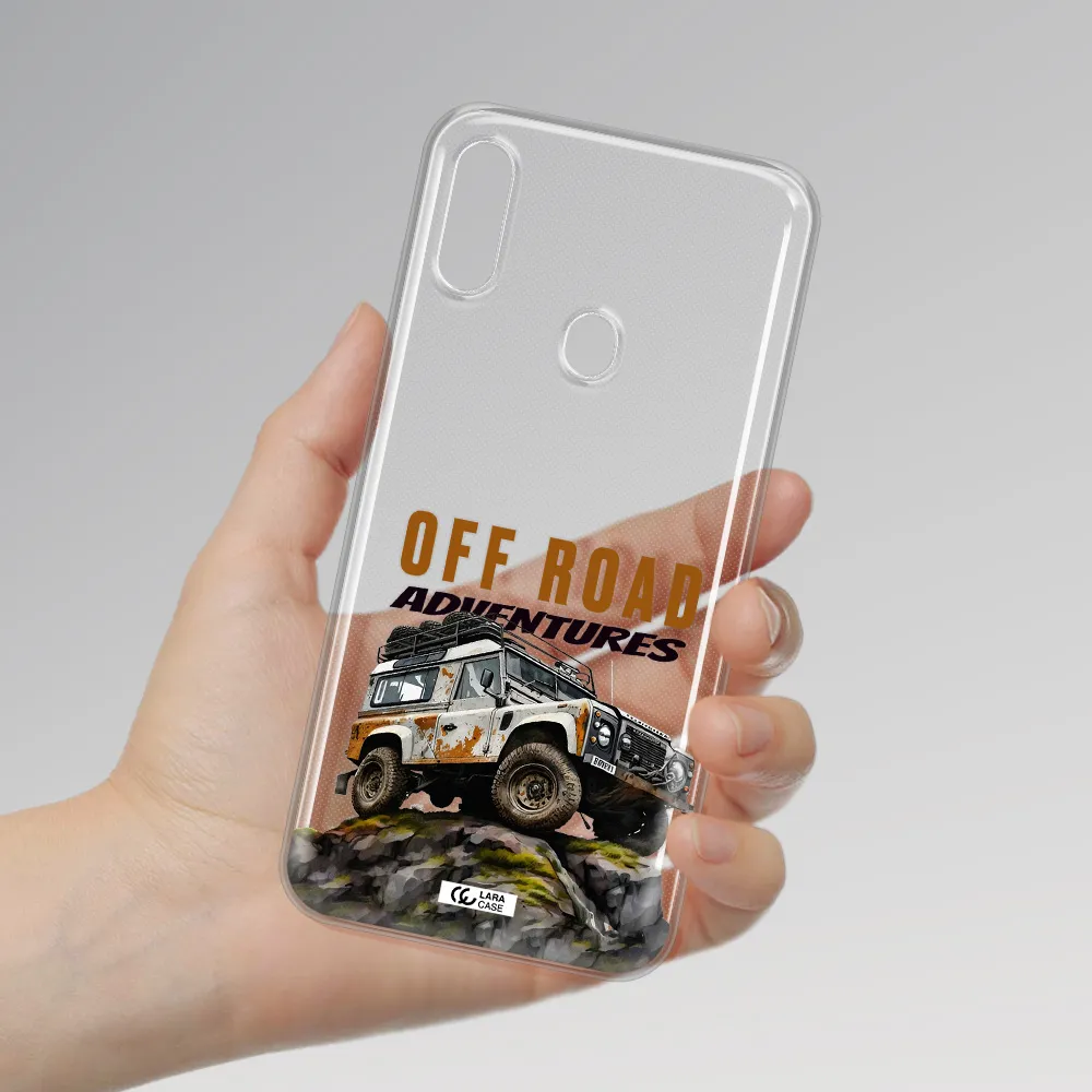A Car With Rust On Top Samsung A11 Clear Tpu Case