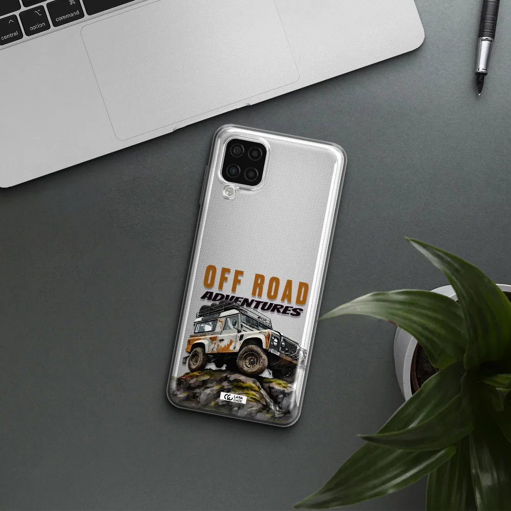 A Car With Rust On Top Samsung A12 4G Clear Tpu Case