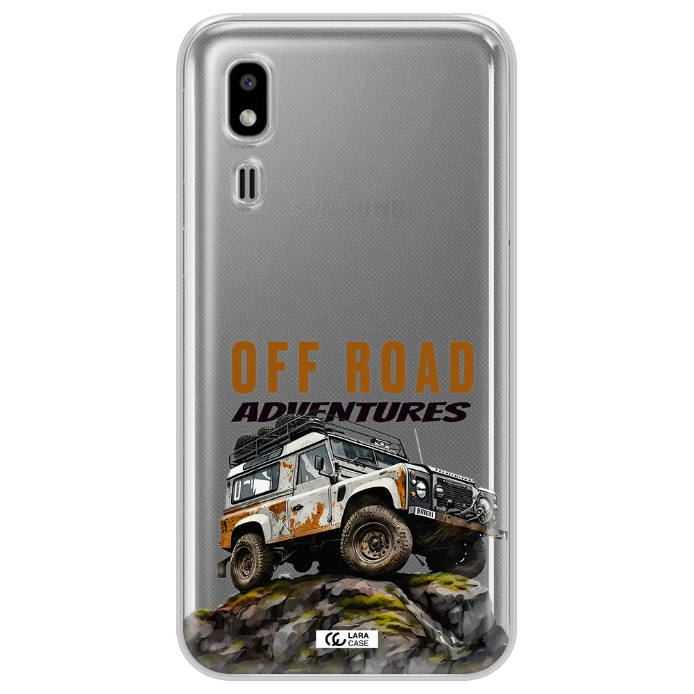 A Car With Rust On Top Samsung A2 Core Clear Tpu Case