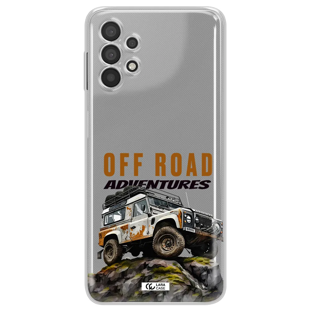 A Car With Rust On Top Samsung A32 4G Clear Tpu Case