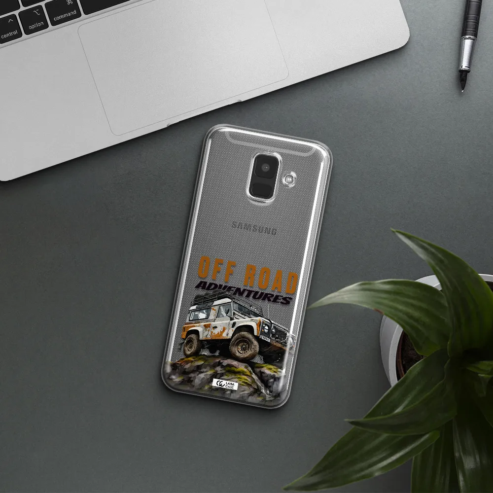 A Car With Rust On Top Samsung A6 Clear Tpu Case