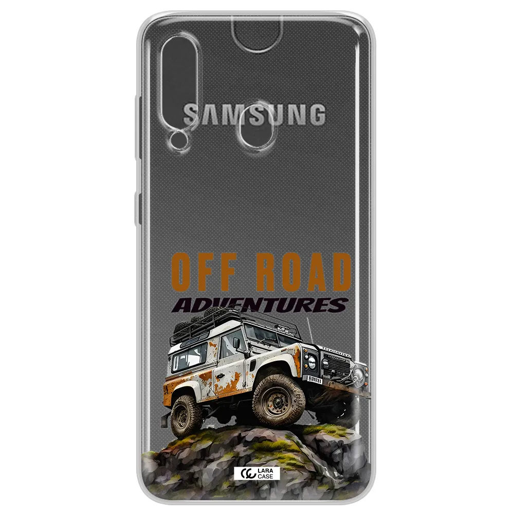 A Car With Rust On Top Samsung A60 Clear Tpu Case