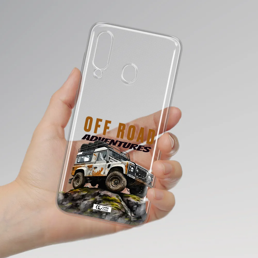 A Car With Rust On Top Samsung A60 Clear Tpu Case