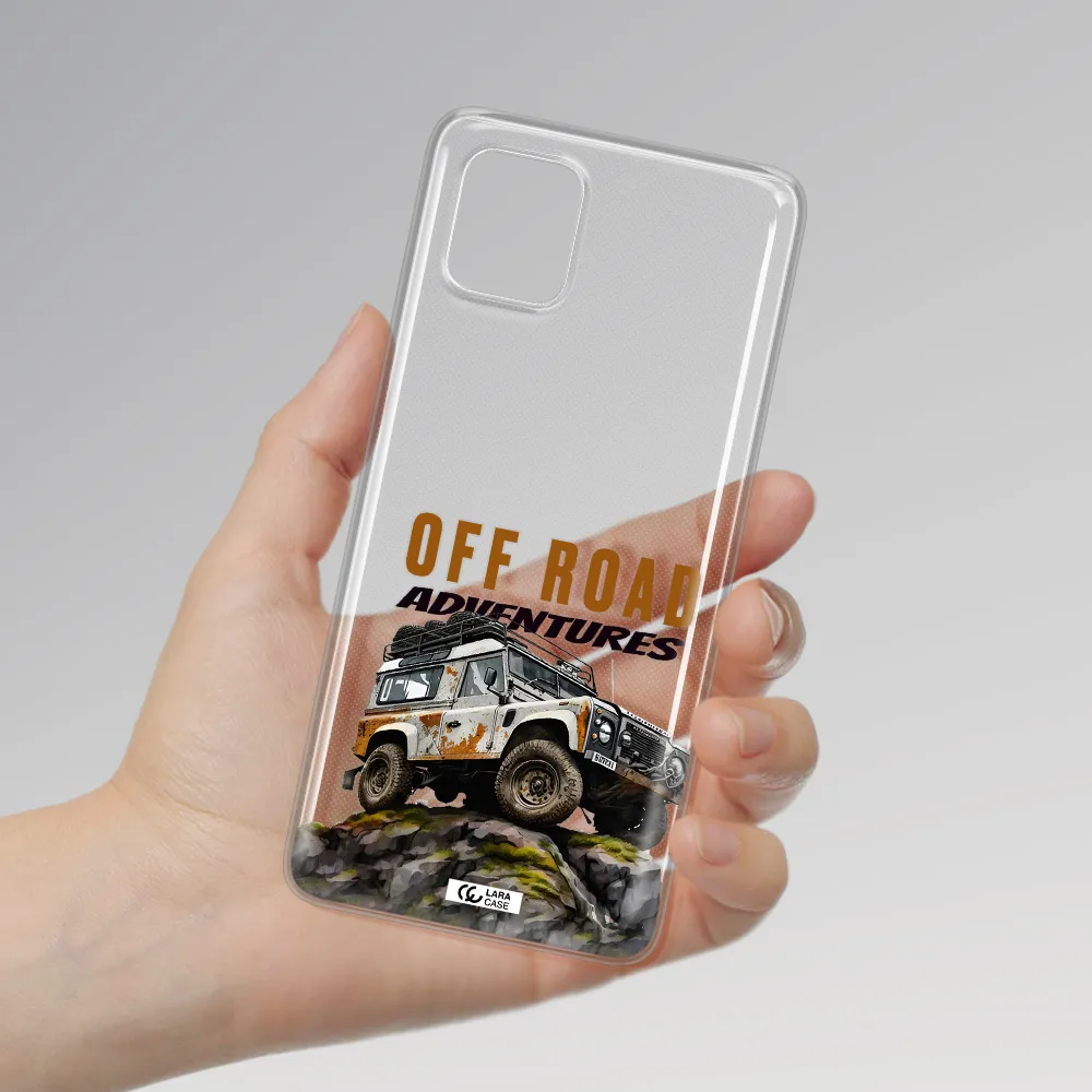 A Car With Rust On Top Samsung A81 Clear Tpu Case