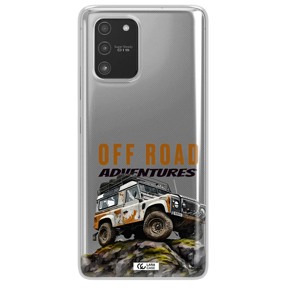 A Car With Rust On Top Samsung A91 Clear Tpu Case