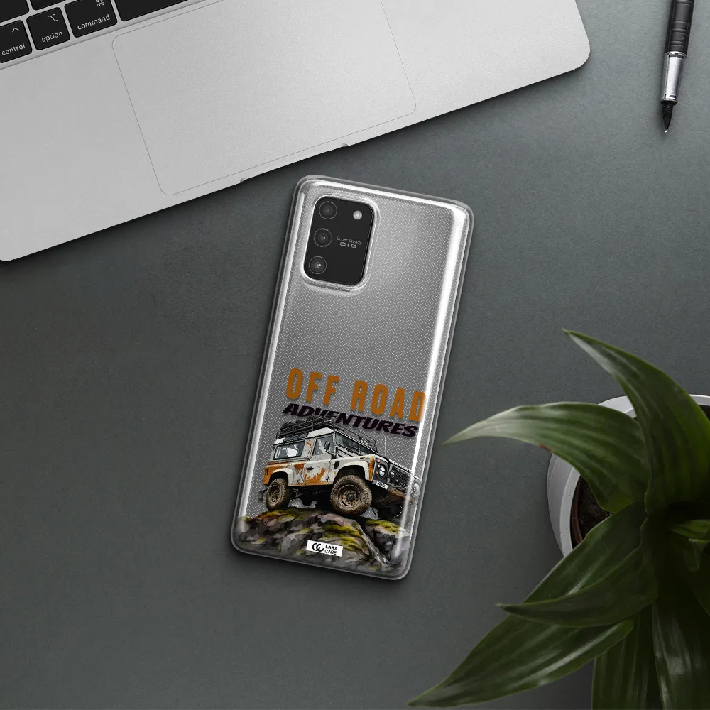 A Car With Rust On Top Samsung A91 Clear Tpu Case