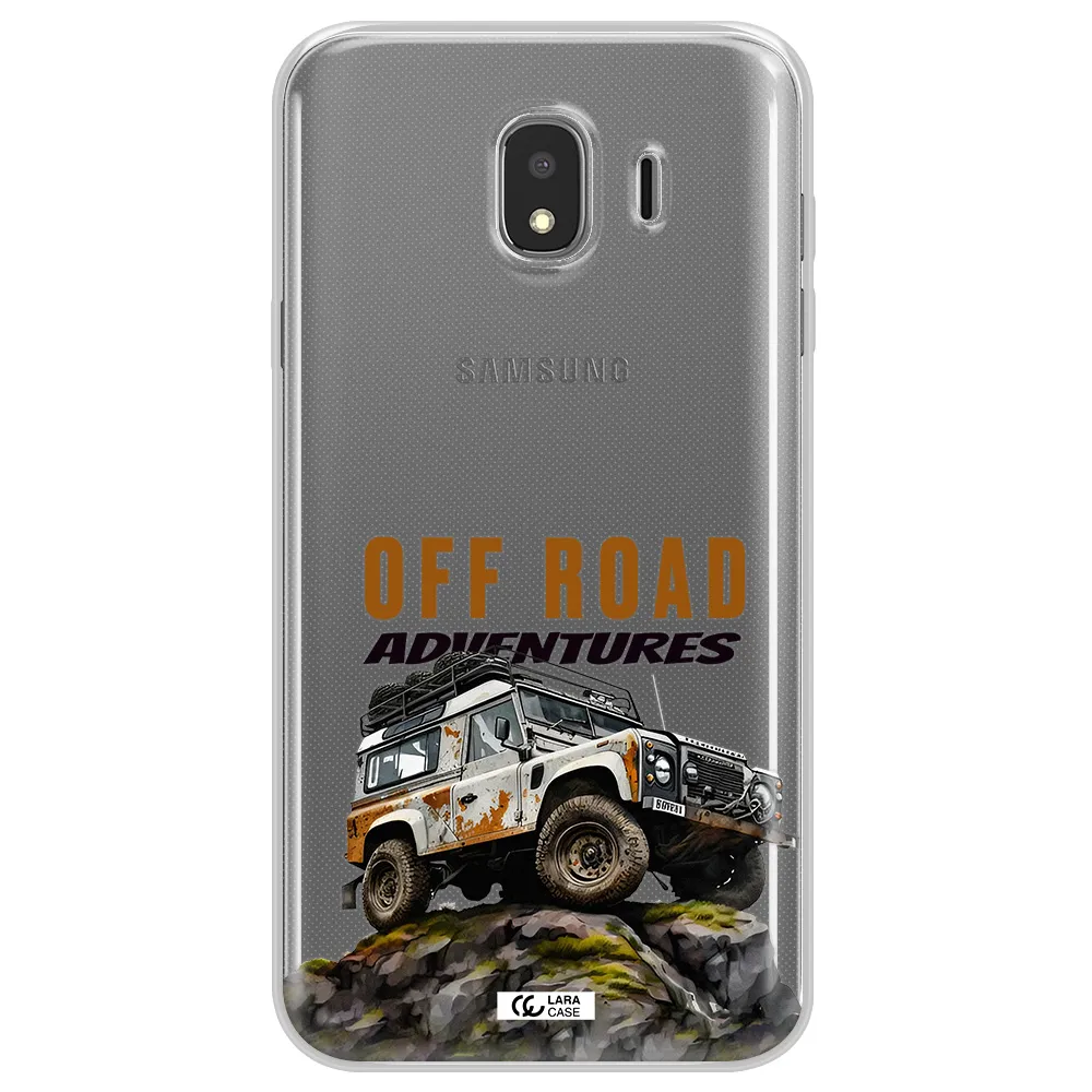 A Car With Rust On Top Samsung J4 Clear Tpu Case