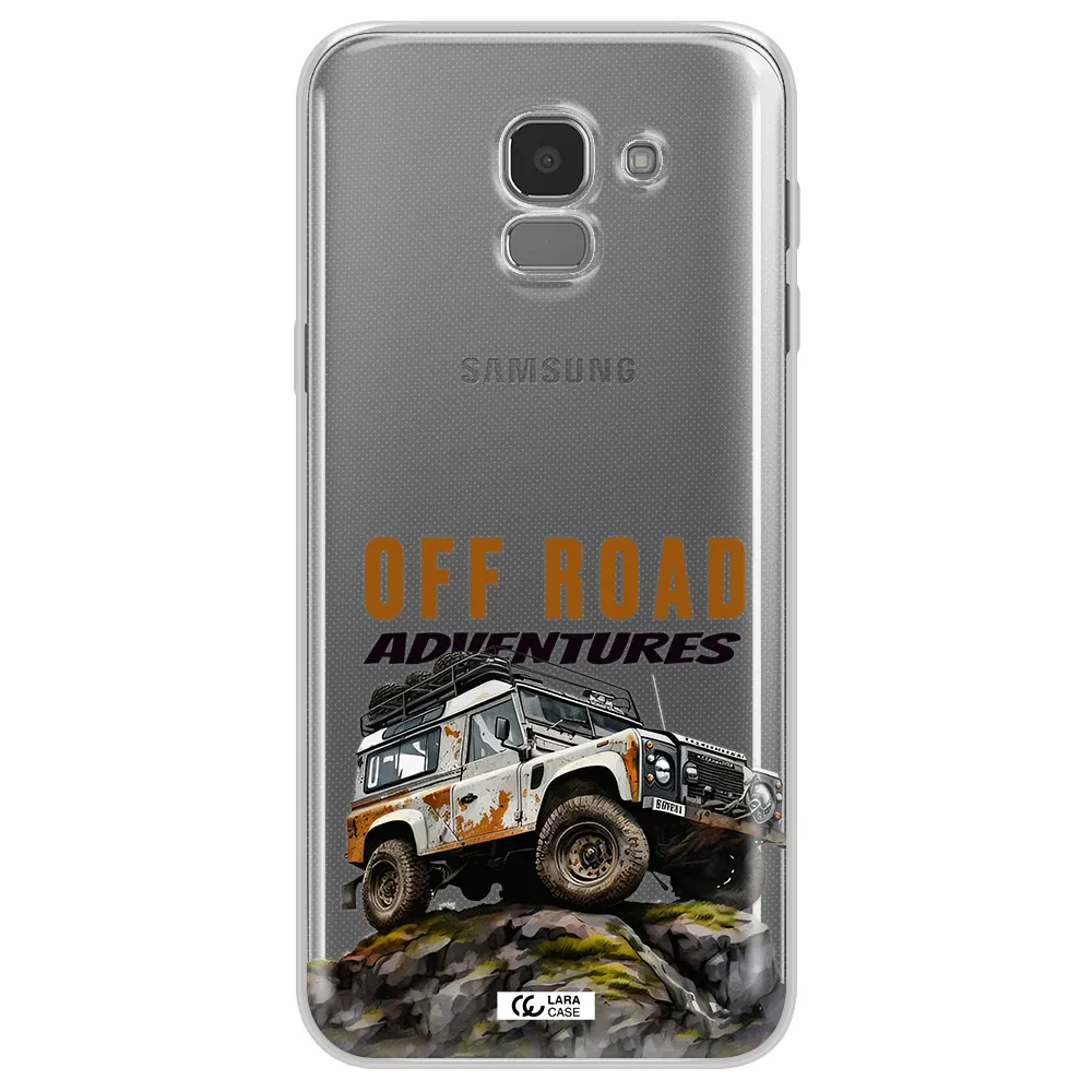 A Car With Rust On Top Samsung J6 Clear Tpu Case