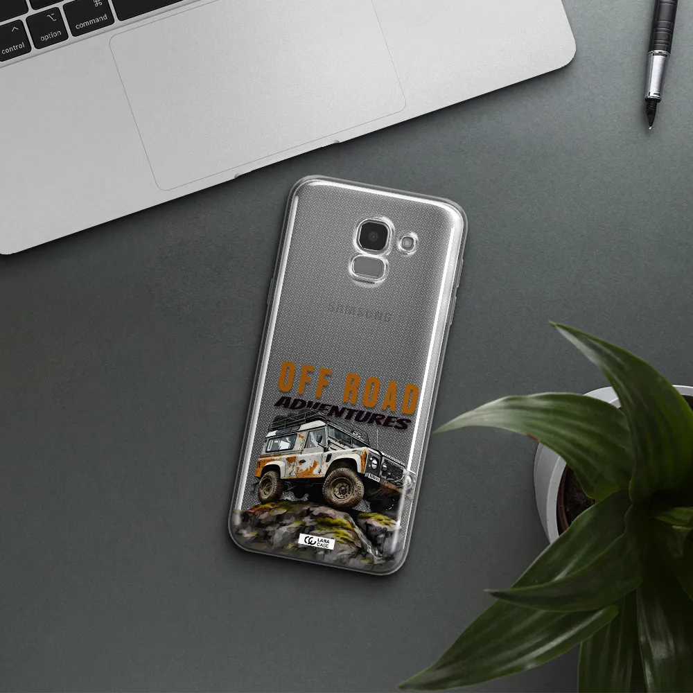 A Car With Rust On Top Samsung J6 Clear Tpu Case
