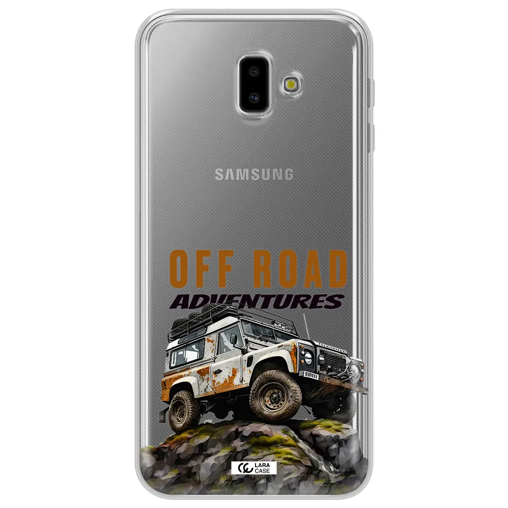 A Car With Rust On Top Samsung J6 Plus Clear Tpu Case