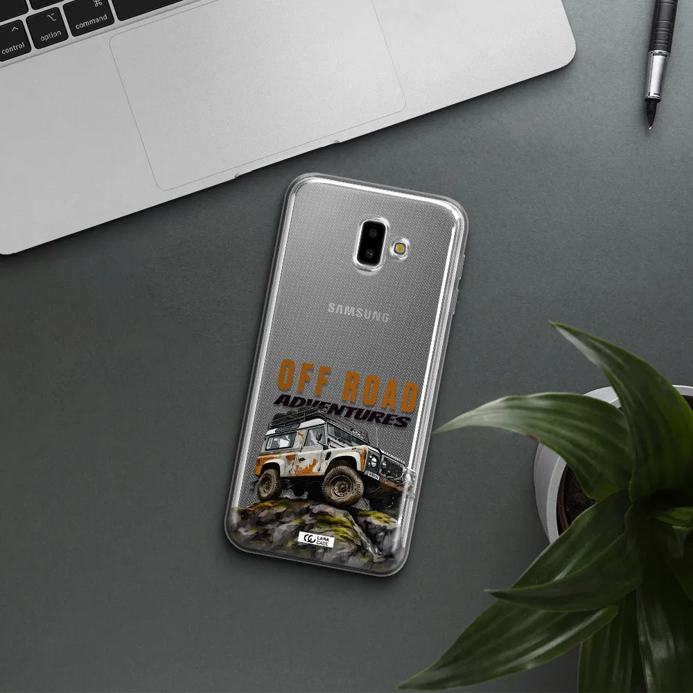 A Car With Rust On Top Samsung J6 Plus Clear Tpu Case