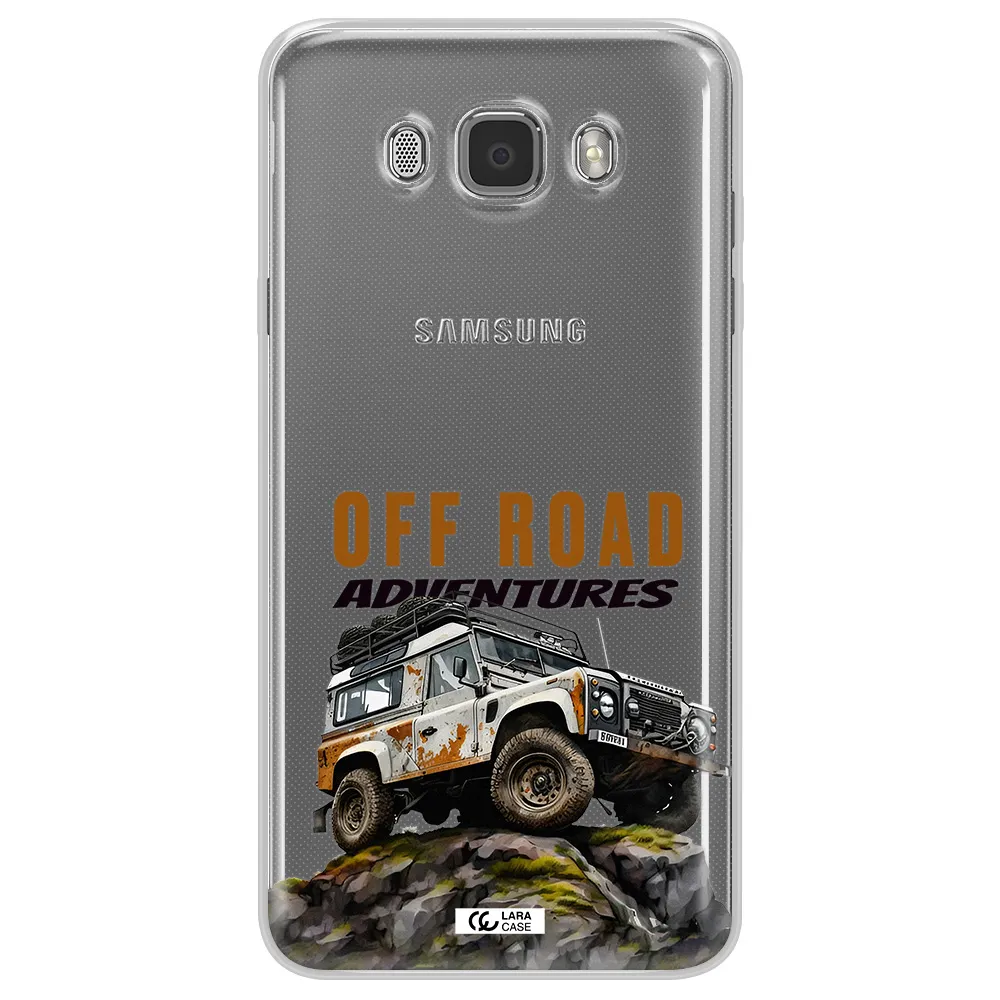 A Car With Rust On Top Samsung J7 2016 Clear Tpu Case