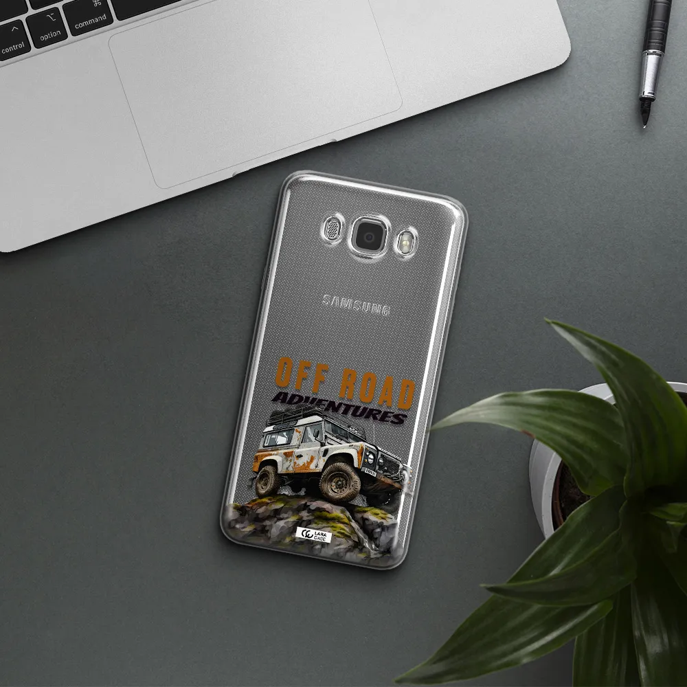 A Car With Rust On Top Samsung J7 2016 Clear Tpu Case