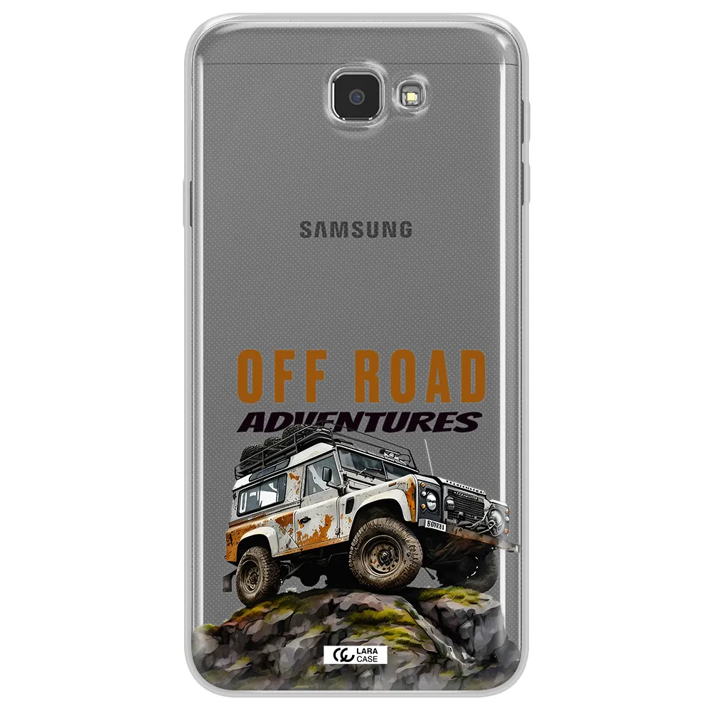 A Car With Rust On Top Samsung J7 Prim Clear Tpu Case