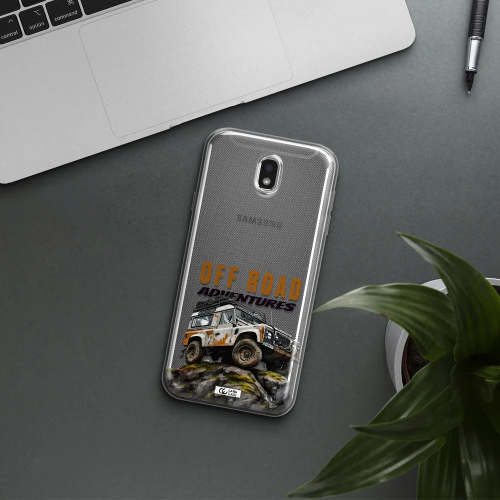 A Car With Rust On Top Samsung J7 Pro Clear Tpu Case