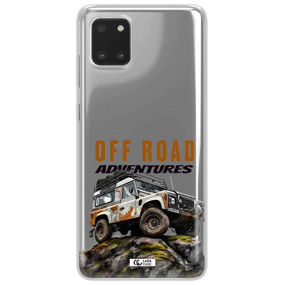 A Car With Rust On Top Samsung Note 10 Lite Clear Tpu Case