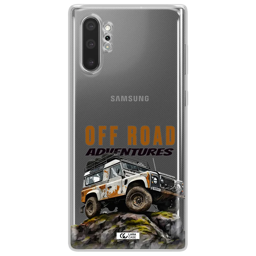 A Car With Rust On Top Samsung Note 10 Plus Clear Tpu Case