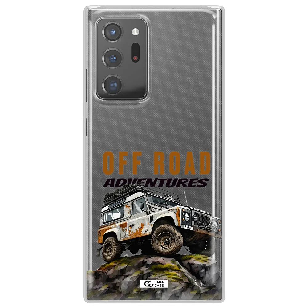 A Car With Rust On Top Samsung Note 20 Ultra Clear Tpu Case
