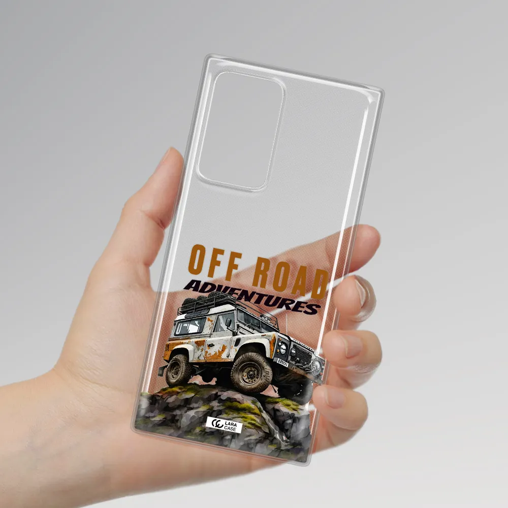 A Car With Rust On Top Samsung Note 20 Ultra Clear Tpu Case