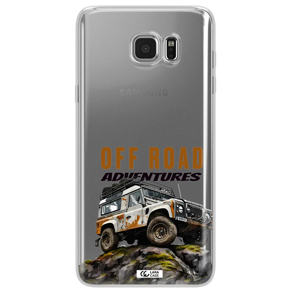 A Car With Rust On Top Samsung Note 5 Clear Tpu Case