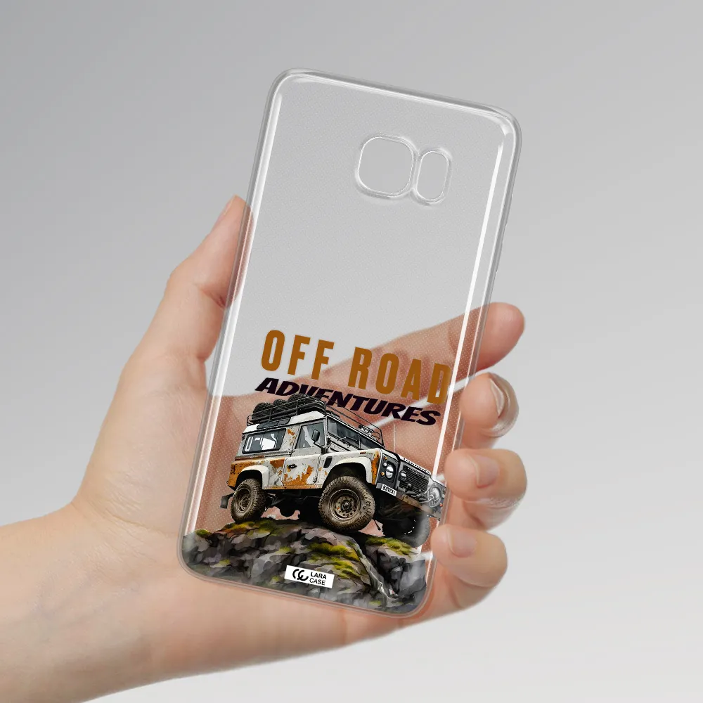 A Car With Rust On Top Samsung Note 5 Clear Tpu Case