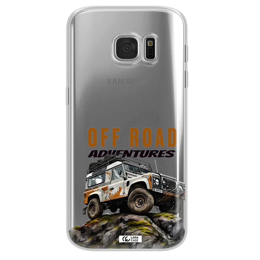 A Car With Rust On Top Samsung S 7 Clear Tpu Case