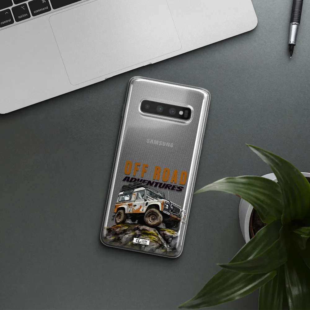 A Car With Rust On Top Samsung S10 Plus Clear Tpu Case