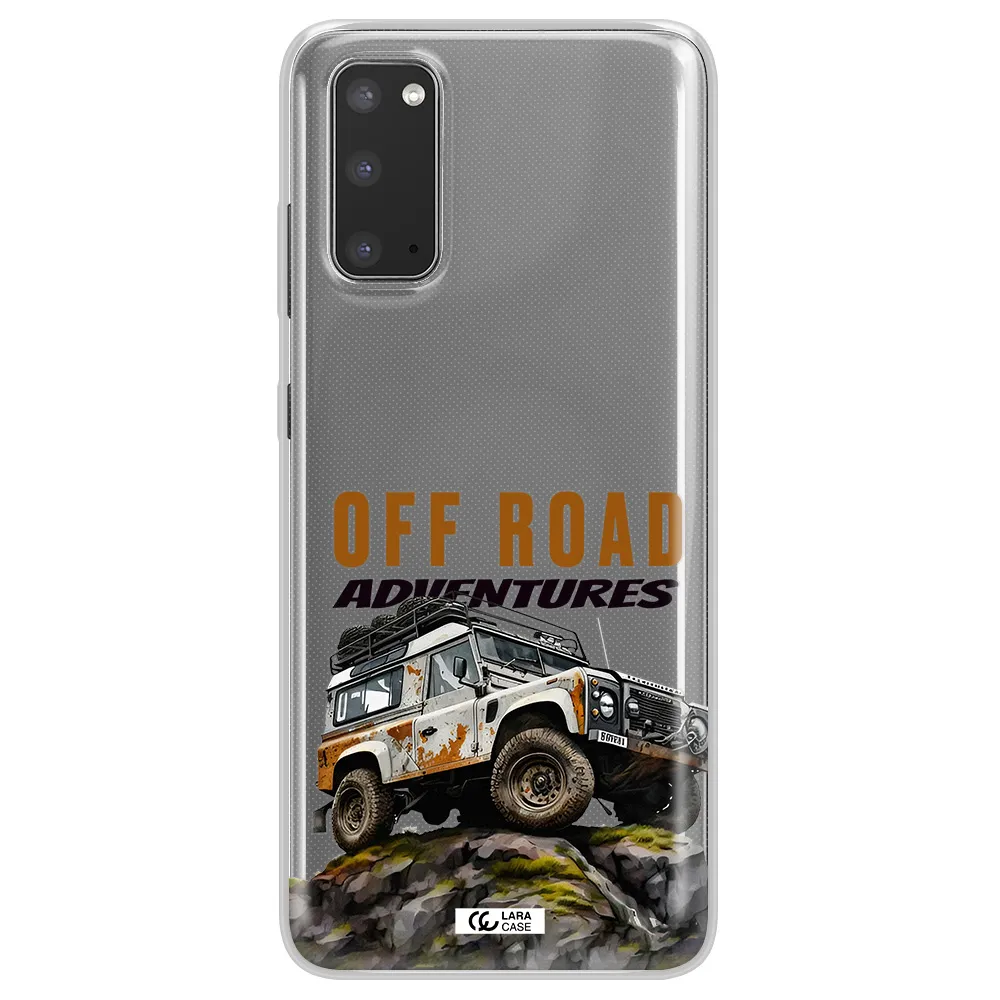 A Car With Rust On Top Samsung S20 Clear Tpu Case