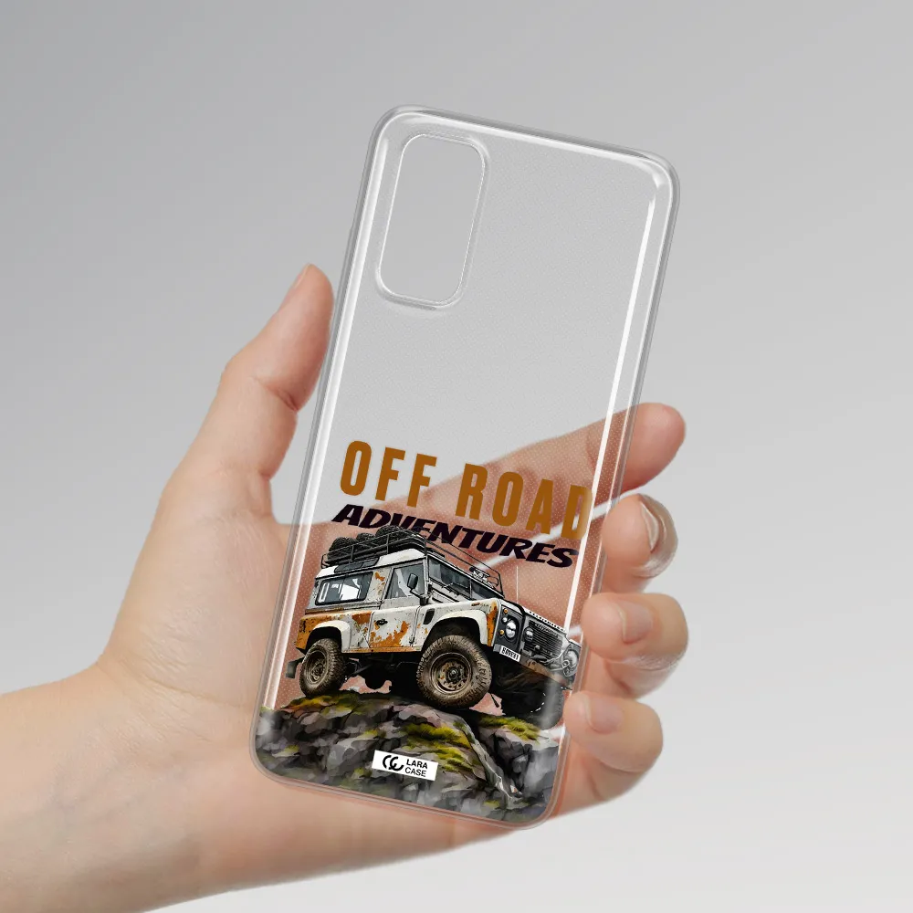 A Car With Rust On Top Samsung S20 Clear Tpu Case