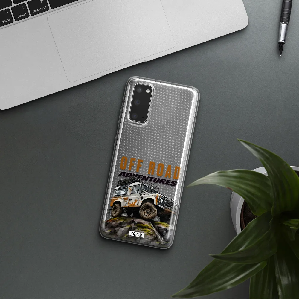 A Car With Rust On Top Samsung S20 Clear Tpu Case