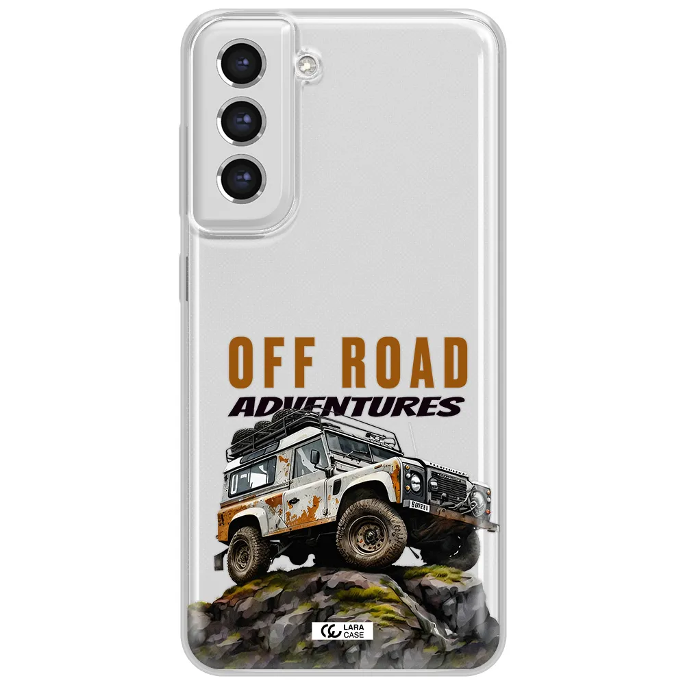 A Car With Rust On Top Samsung S21 Fe Clear Tpu Case