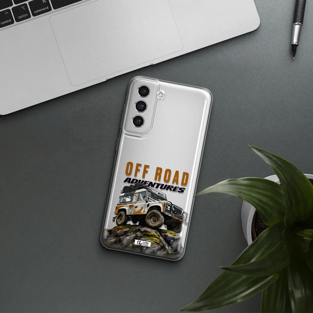 A Car With Rust On Top Samsung S21 Fe Clear Tpu Case