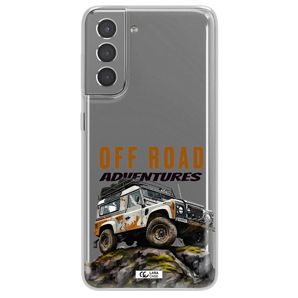 A Car With Rust On Top Samsung S21 Plus Clear Tpu Case