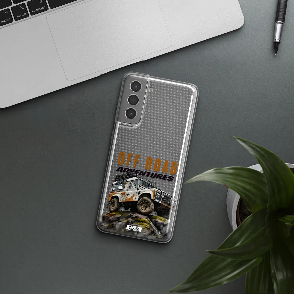 A Car With Rust On Top Samsung S21 Plus Clear Tpu Case