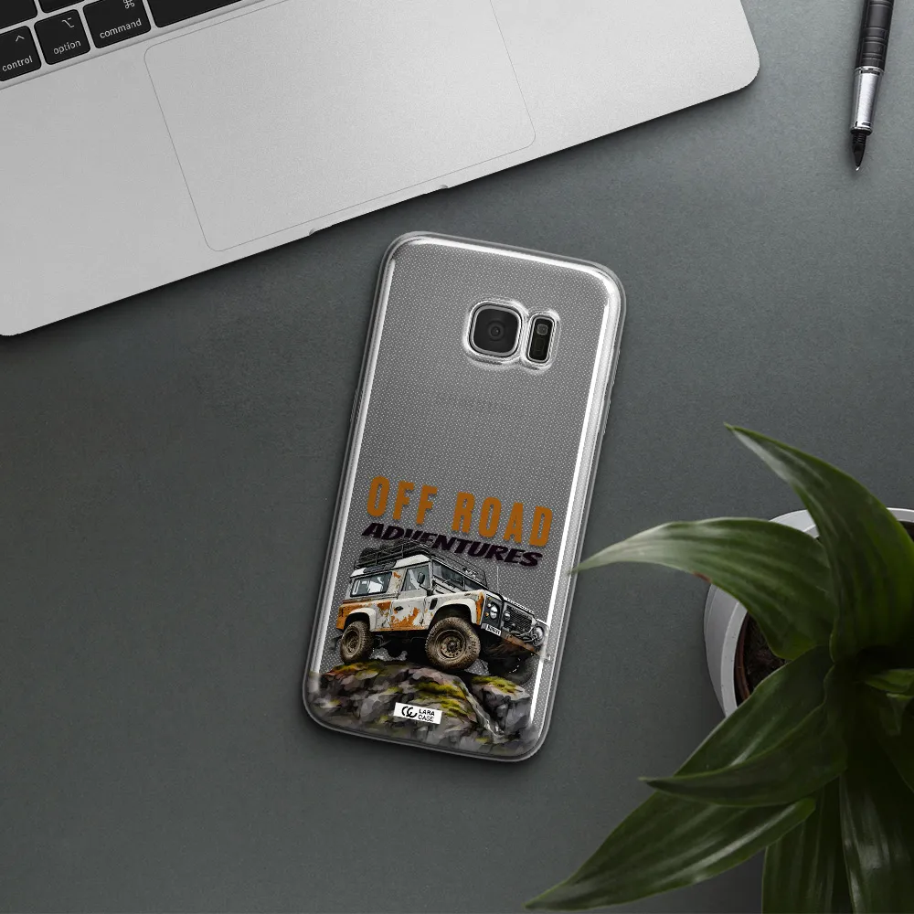 A Car With Rust On Top Samsung S7 Edge Clear Tpu Case
