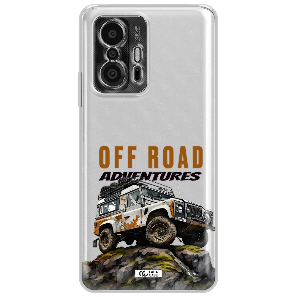 A Car With Rust On Top Xiaomi 11T Pro Clear Tpu Case